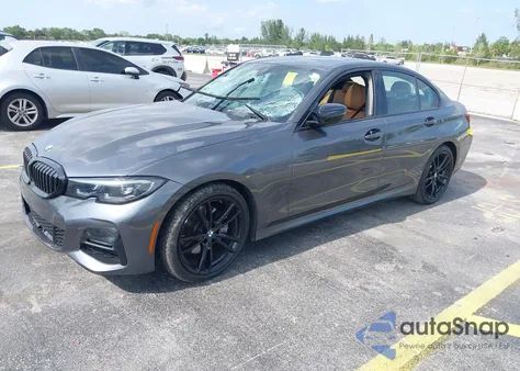 2022 BMW 330I z USA, uszkodzony, nr VIN 3MW5R1J0XN8C41168